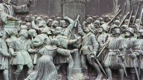 Detail From The Reformation Monument In Copenhagen Photograph By Vineta
