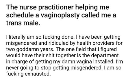 kara dansky on twitter this guy thinks a vagina can be “installed ” women please use this