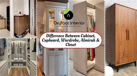 Difference Between Cabinet Cupboard Wardrobe Almirah And Closet Real