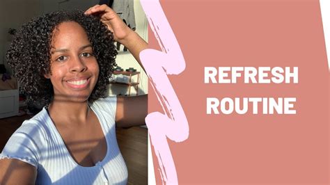 The tgin rose water curl refresher adds life to dull hair. HOW TO REFRESH DAY 2 CURLS (quick & easy) - YouTube
