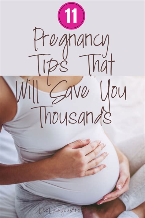 11 Pregnancy Tips That Will Save You Thousands