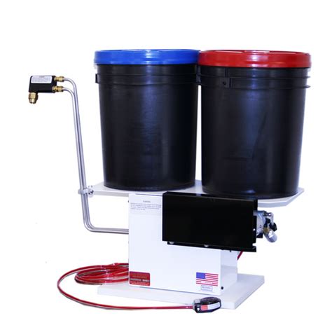 Low Cost Meter Mix Dispensing System Hand Crank Driven