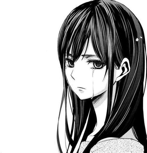 1fc6b3e21153115edfe77a7e82346a68 Manga Girl Sad Anime