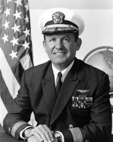 Portrait Us Navy Usn Rear Admiral Radm Lower Half Jimmie W