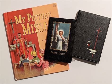 Vintage Catholic Missals 1960s Childrens Missals First Editions