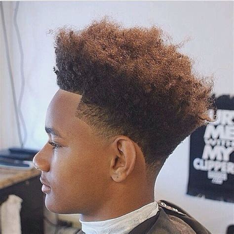 In this hairstyle, the shave is above the ears and the neck, making it high taper fade. 40 Amazing Fade Haircuts for Black Men - AtoZ Hairstyles