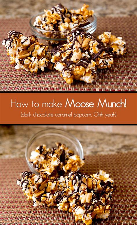 Dark Chocolate Caramel Popcorn Moose Munch Copycat Recipe Sweet
