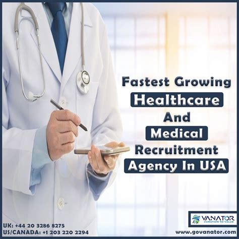 Vanator Provides Top Healthcare Recruitment Services In Usa Vanator
