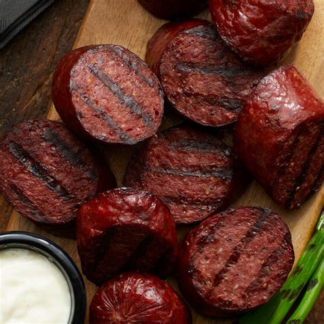 5 lbs hamburger, 15% fat. 26 oz. Signature Beef Summer Sausage | Hickory Farms