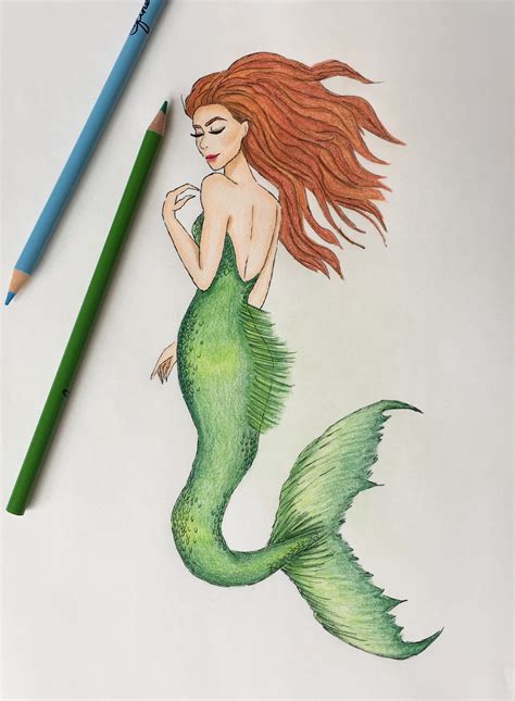 Mermaid Sketches Ubicaciondepersonascdmxgobmx