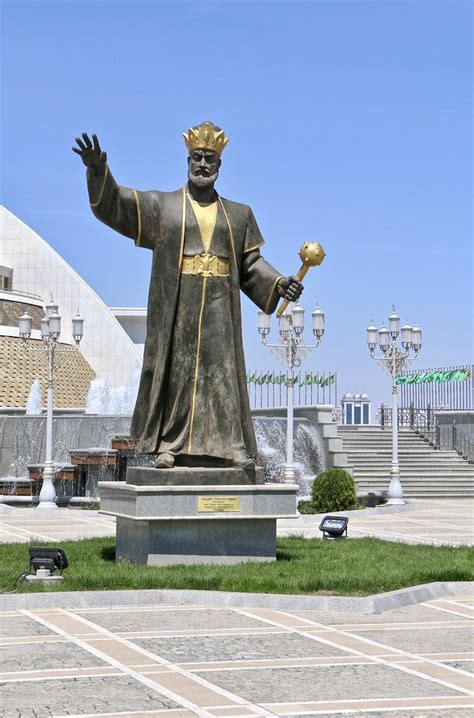 Independence Monument Ashgabat Turkmenistan In The Park Flickr