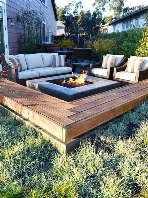 55 Awesome Backyard Fire Pit Ideas For Comfortable Relax 25