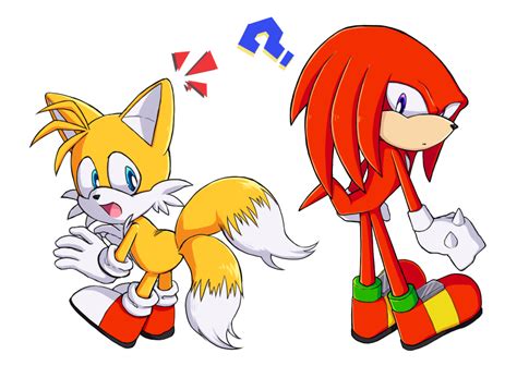 Tails And Knuckles By Mas2a On Deviantart