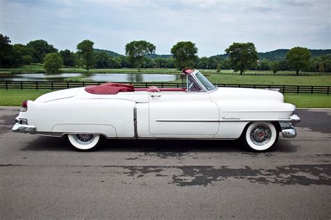 1953 Cadillac Series 62 Convertible Classic Old Vintage White
