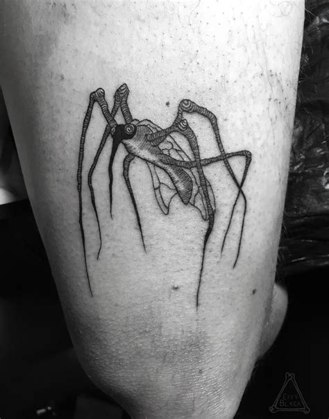 Mosquito Tattoo Linework Darkartists Line Work Tattoo Tattoos