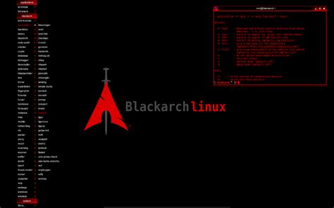 Blackarch A Linux Distribution Of Security And Penetration With More