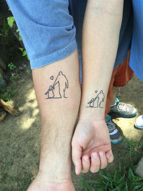 Father Daughter Tattoos Designs Ideas And Meaning