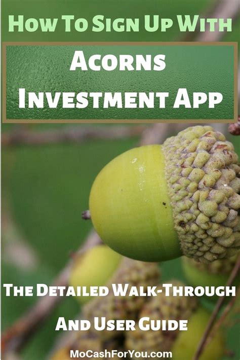 Backed by leading investors like blackrock, paypal, and cnbc, we empower you with education and tools modeled this app is operated by acorns advisers, llc, an sec registered investment advisor. How To Sign Up With Acorns Investment App - User Guide ...
