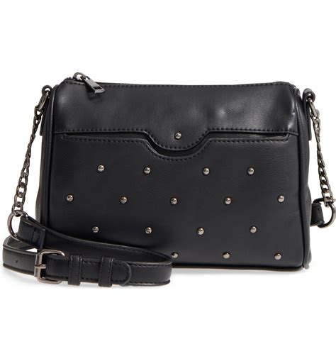 Bp Studded Faux Leather Crossbody Bag Nordstrom