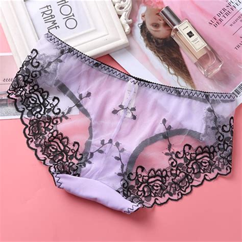 Buy Sexy Lace Panties Women Fashion Cozy Briefs High Quality Womens Underpant Low Waist