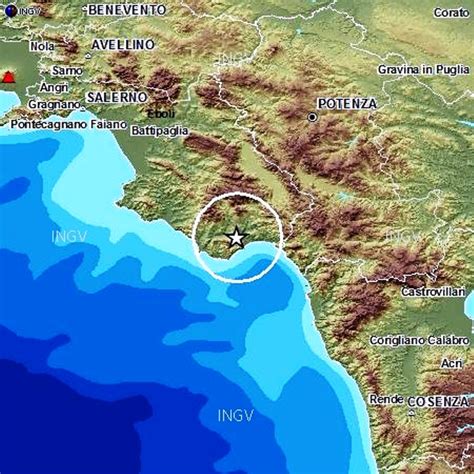 Terremoto 3 7 Al Sud Epicentro Nella Campania Meridionale A Grande