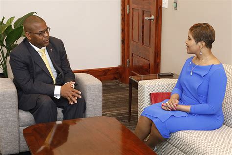 official visit of jamaican consul general government of bermuda
