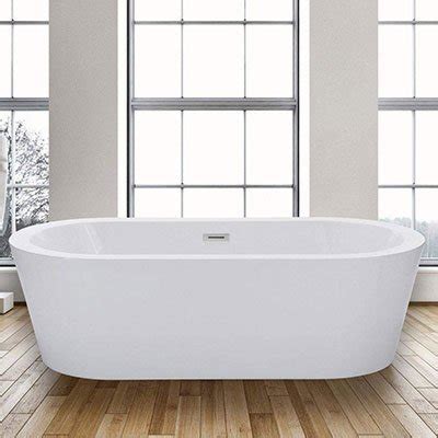 A soaking tub with an alcove installation is 18 inches deep and has a convenient integrated overflow drain for extra safety. 6 Best Soaking Tub 2020 Reviews | Shower Journal
