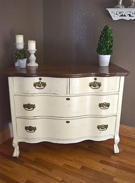 Unique styles of white bedroom furniture. White Distressed Dresser - A Client's Vision Brought to ...