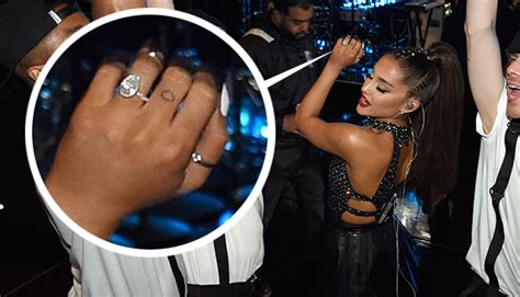 Ariana Grande Just Got Engaged And Her 100k Ring Is Stunning