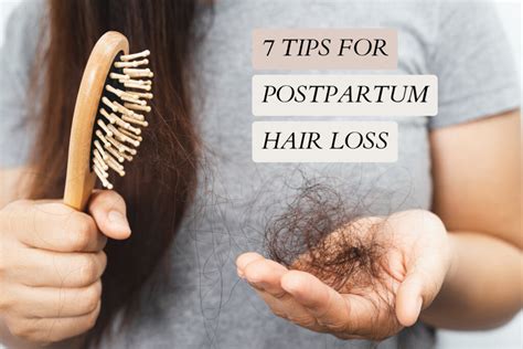Tips For Relieving Postpartum Hair Loss The Gentle Nursery