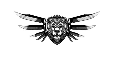 White Lion Logo By Volt Reborn On Deviantart