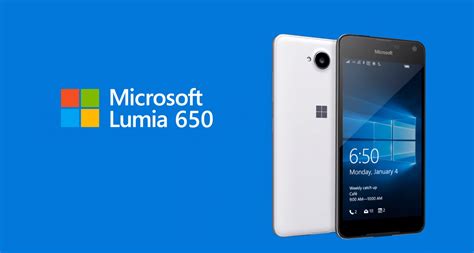 Microsoft Reveals The Mid Range Lumia 650