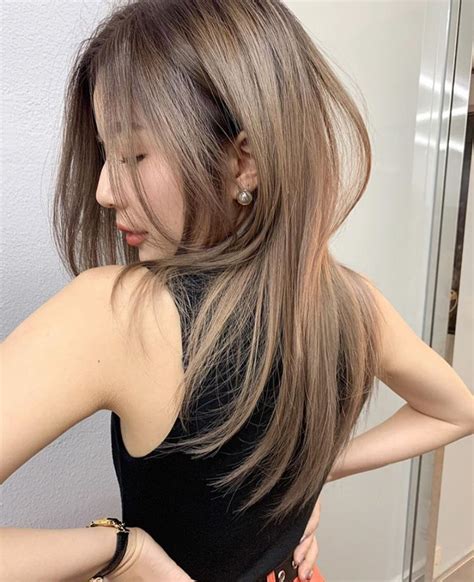 b e a r in 2021 korean hair color asian hair highlights hair stylist life