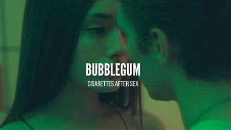 Bublegum Cigarettes After Sex Sub Español Lyrics Youtube
