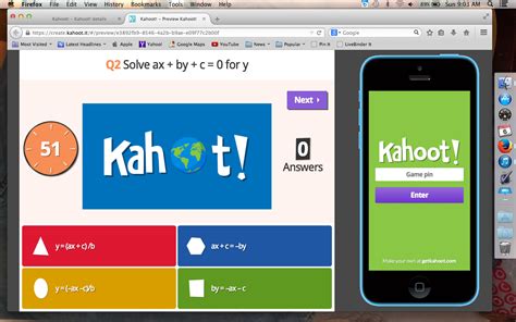 Kahoot answers is the latest tool we have added in the arsenal which allows you to automatically answer the questions given in the game. A Sea of Math: Kahoot! is a Hoot!
