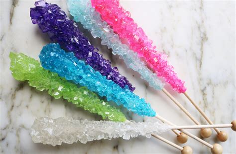 Rock Candy Sticks 4 Pieces Shane Confectionery