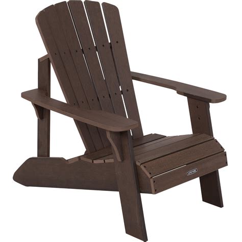 Get free shipping on qualified lifetime adirondack chairs or buy online pick up in store today in the outdoors department. Lifetime 60289 Rustic Brown Adirondack Chair