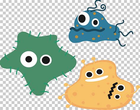 Bacteria Cartoon Png Clip Art Library
