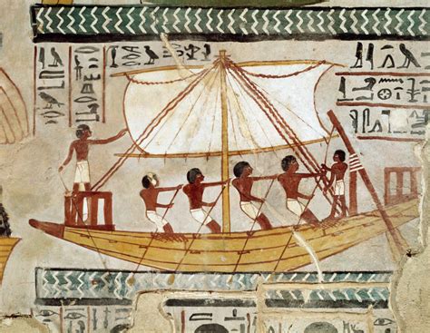 La Navigation Au Coeur De La Vie Et De La Mort Dans LÉgypte Ancienne