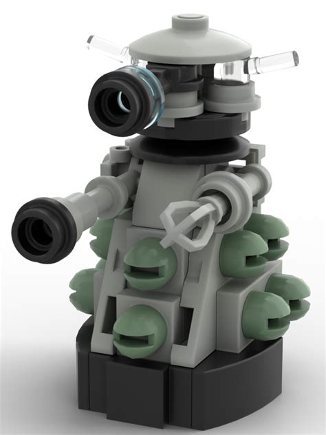 Lego Moc Doctor Who Dalek V20 By Horlack Rebrickable Build With Lego
