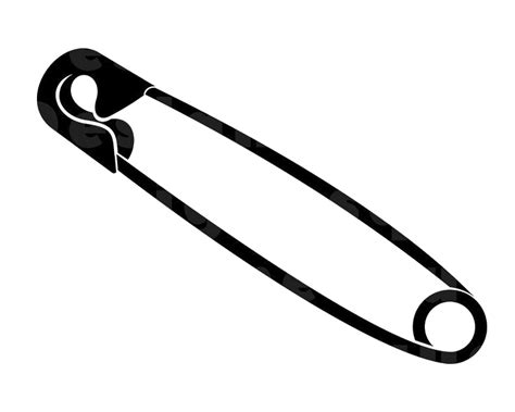 Black Safety Pin Png Hd Quality Safety Pin Clipart Transparent Png