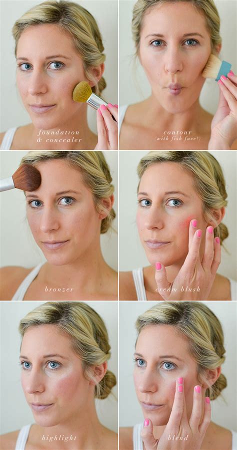 Full Face Makeup Tutorial Step By Step Pictures Saubhaya Makeup