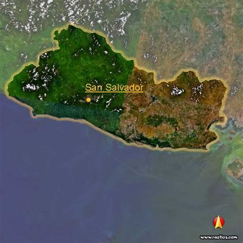 El Salvadorkarte Große Interaktive Karte Von El Salvador