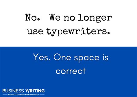 How Many Spaces Go After A Period Businesswritingblog