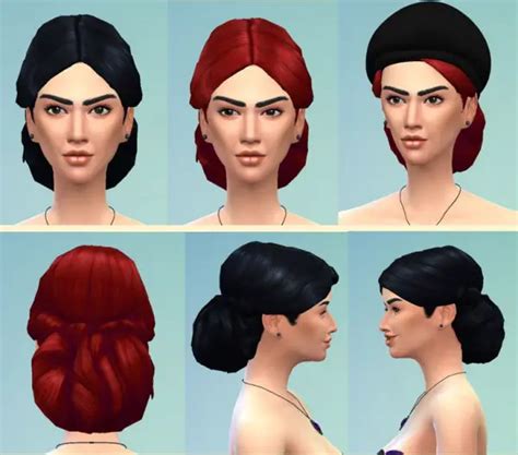 Birksches Sims Blog Mary Sibley Hair Sims 4 Hairs