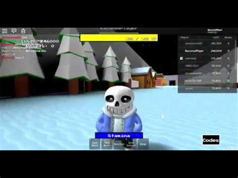 You should make sure to redeem these as soon as possible because sans multiversal battles is one of the best undertale fighting roblox games you can look for. Sans Multiversal Battles Codes Roblox | StrucidCodes.org
