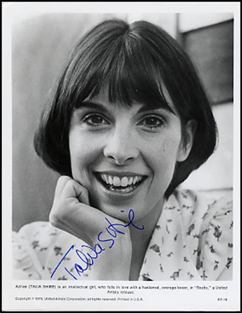 Talia Shire Autographed Signed Photograph Historyforsale Item 265495