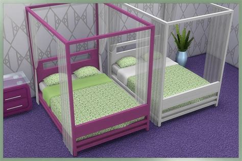 Blackys Sims 4 Zoo Bed Recolours By Cappu Details And Download