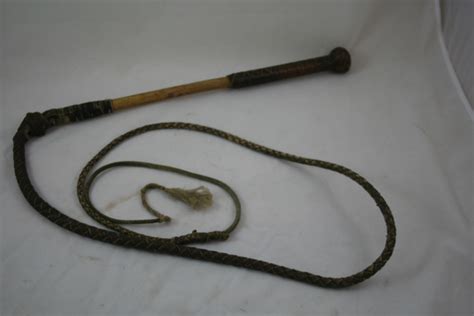 Stock Whip Late 1800s