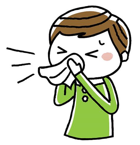 Best Blowing Nose Illustrations Royalty Free Vector Graphics And Clip